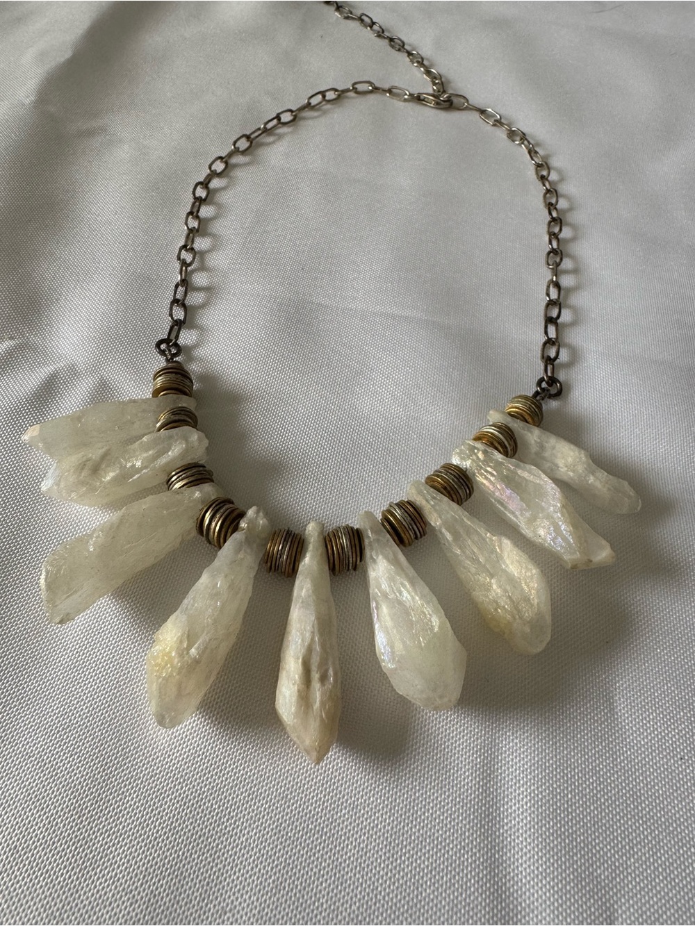 Hillberg & Berk Quartz statement necklace